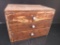 Hood Sarsaparilla Folk Art 3 Drawer Cabinet