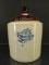 2 gal Western Stoneware Decorated Jug
