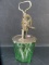 Vidrio Products Green Depression Beater Jar