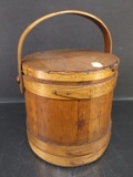 Early Primitive Sugar Bucket - Firkin