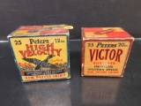 Peters Victor & Velocity Ammo Boxes