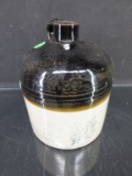 Half gal 2 Tone Western Stoneware Jug