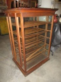 Early General Store Ribbon Spool Cabinet