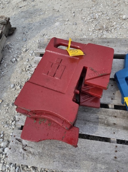 Lot Of Four IH Suitcase Weights