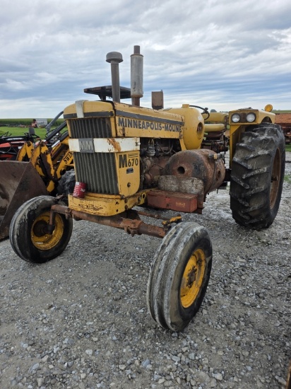 Minneapolis Moline M670 LP Tractor