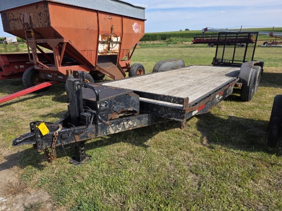 2018 Trailer Man Flatbed Trailer