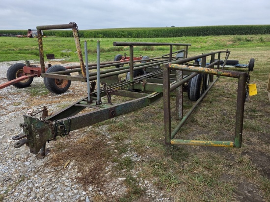 Homemade Round Bale Hauler