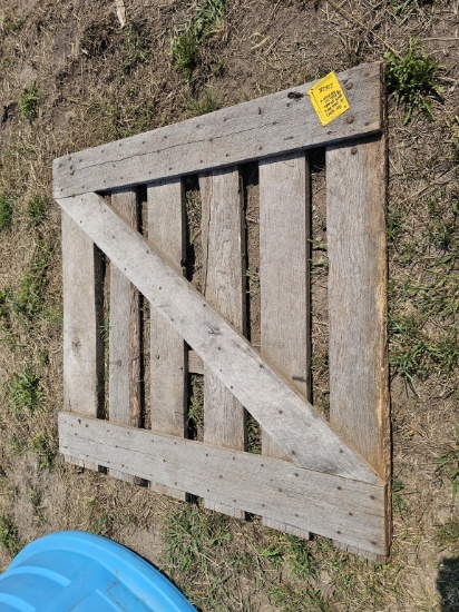 4-Foot Oak Walk-Through Gate