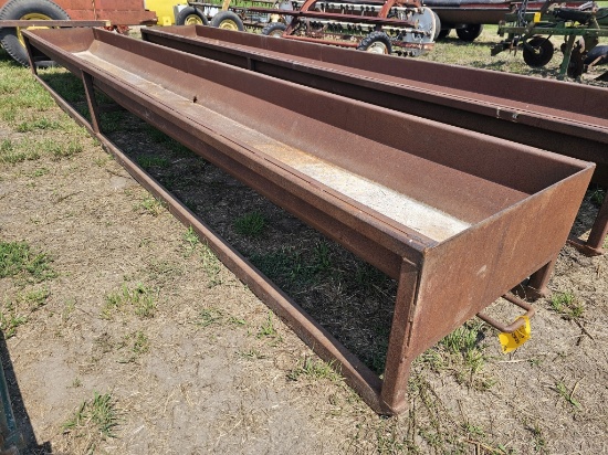 20-Foot Heavy-Duty Livestock Feed Bunk