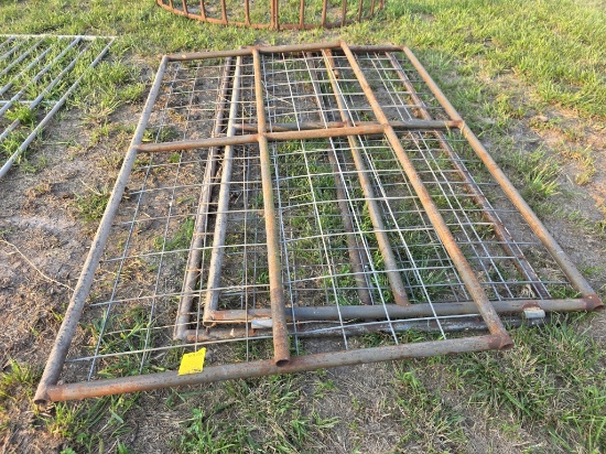 Lot Of Three Homemade Pipe Gates