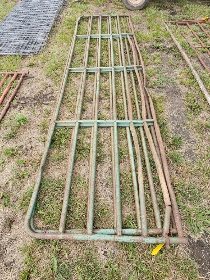 Lot Of (2) 16-Foot Pipe Gates