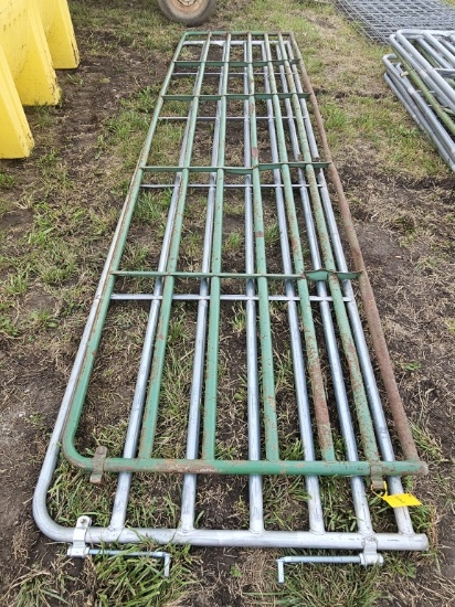 Lot Of (2) 16-Foot Pipe Gates