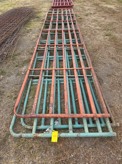 Lot of (3) 20-Foot Pipe Gates