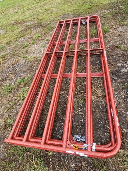 Lot of (5) 10-Foot Pipe Gates