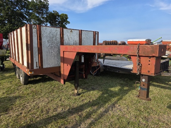 Gooseneck Dump Trailer