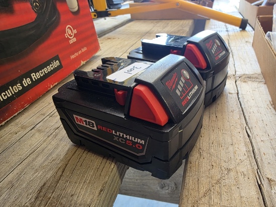 Milwaukee M18 5.0 Batteries