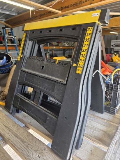 Plastic Adjustable Sawhorses