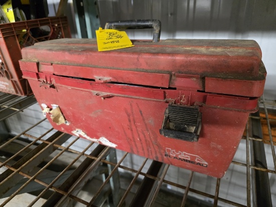 Toolbox Stocked With Miscellaneous Tools