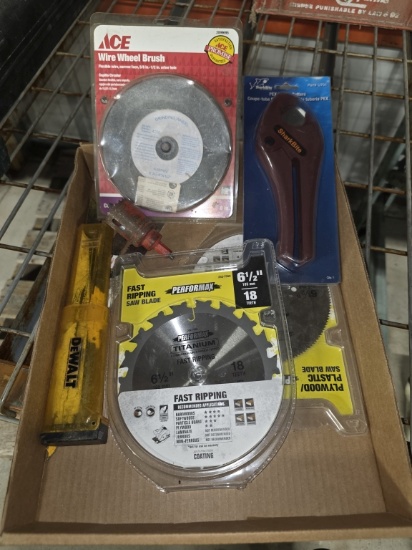 Blades And Abrasive Wheel