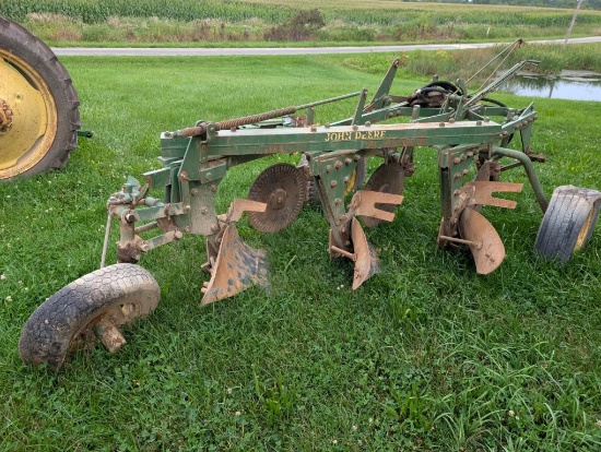 John Deere Three-Bottom Pull-Type Plow
