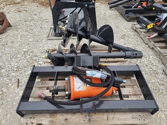 Quick-Attach Auger Drive And Bit Set