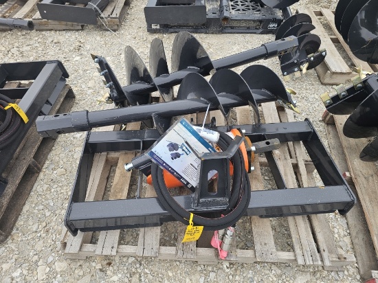 Quick-Attach Auger Drive And Bit Set