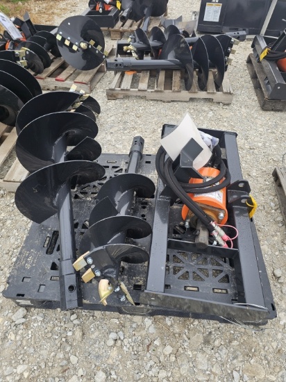 Quick-Attach Auger Drive And Bit Set