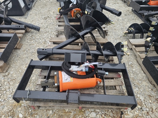 Quick-Attach Auger Drive And Bit Set