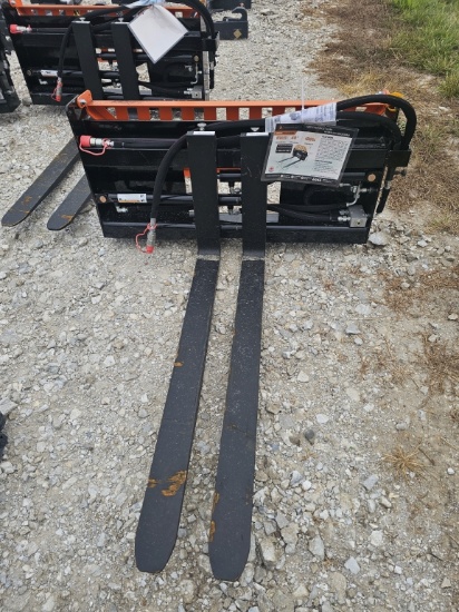 Quick-Attach Skid Steer Hydraulic Forks
