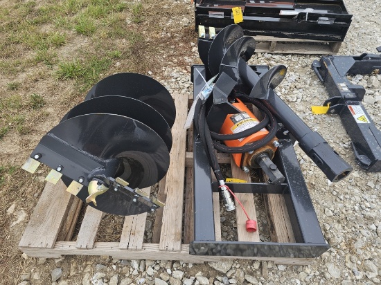Quick-Attach Auger Drive And Bit Set