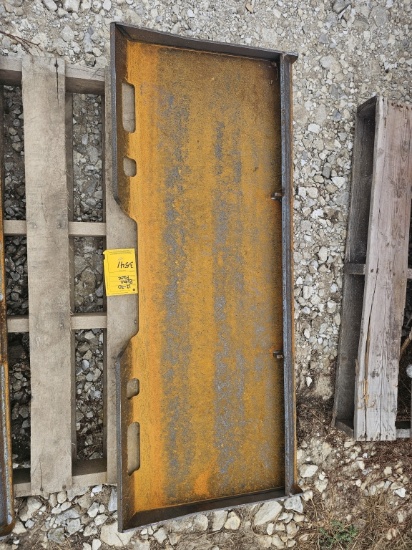 Heavy Duty Quick-Attach Blank Plate