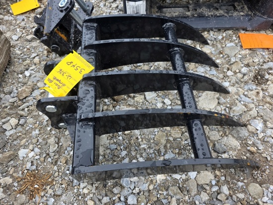 Mini Excavator Root Rake