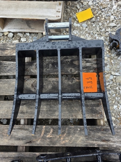 Mini Excavator Root Rake