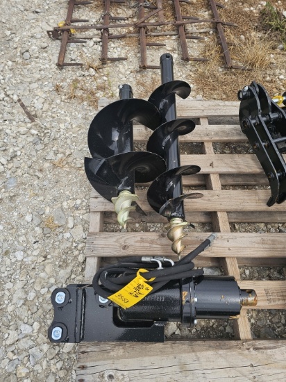 Mini Excavator Post Hole Auger