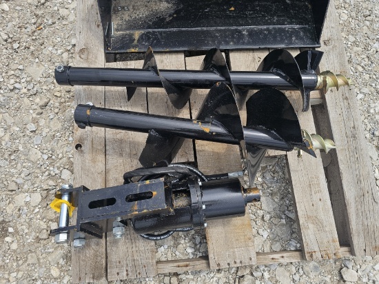 Mini Excavator Post Hole Auger