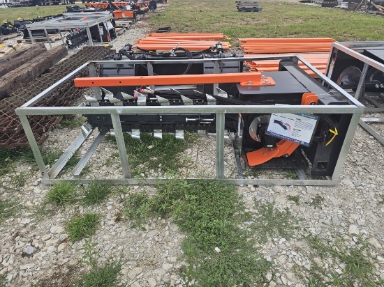 Quick-Attach Skid Steer Trencher