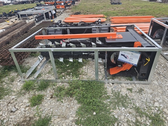 Quick-Attach Skid Steer Trencher