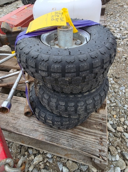 Lot of (4) Dolly Tires