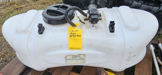 15-Gallon ATV Sprayer