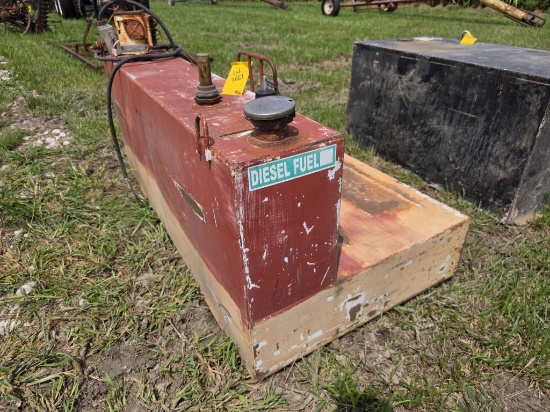 Portable Fuel Tank With Pump