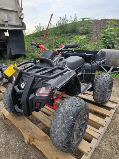 Electric Four-Wheeler With Charger