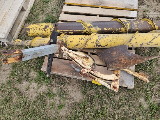 Three-Point One-Bottom Plow