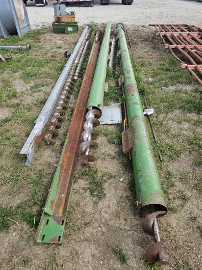Lot of (2) Partial Sukup Unloading Augers