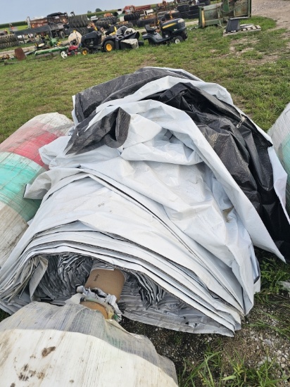 Large Lot Of Corn-Pile Tarp