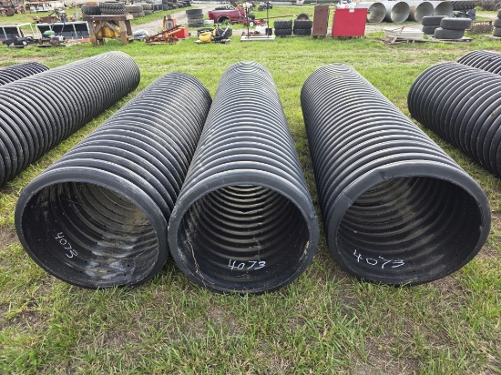 Lot Of (3) Perforated Tile Pieces