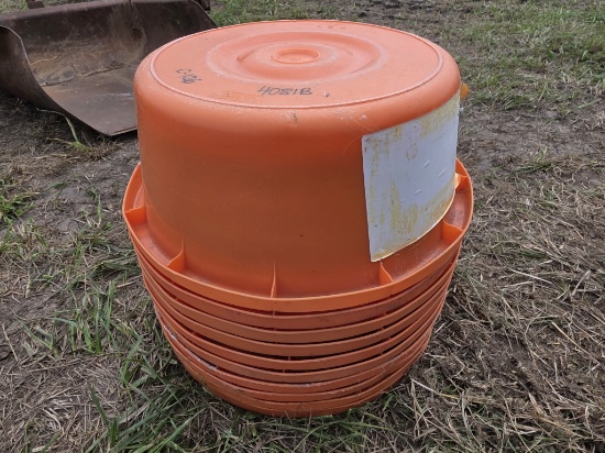 Lot Of Feed Pans