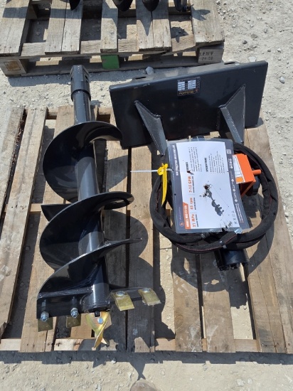 Mini Skid Steer Auger Drive And Bit
