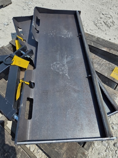 Heavy-Duty Quick-Attach Blank Plate