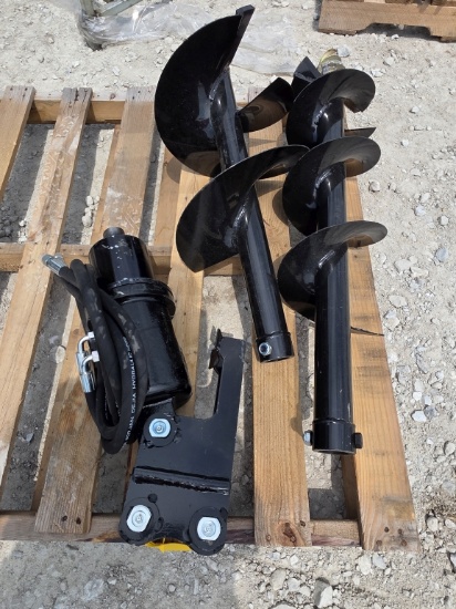 Mini Excavator Auger Drive And Bit Set