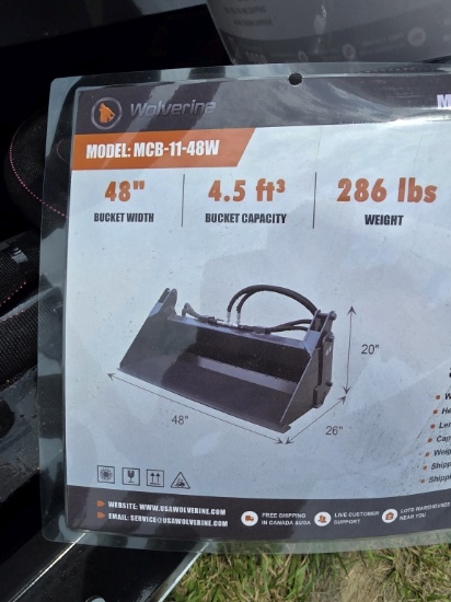 Mini Skid Steer Combination Bucket